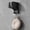 Mate Black, variant on Handheld Shower Head Holder Wall Mount, Adjustable Adhesive Shower Hose Holder with 2 Hooks, No Drilling Shower Wand Holder (Black, 1 Pack)