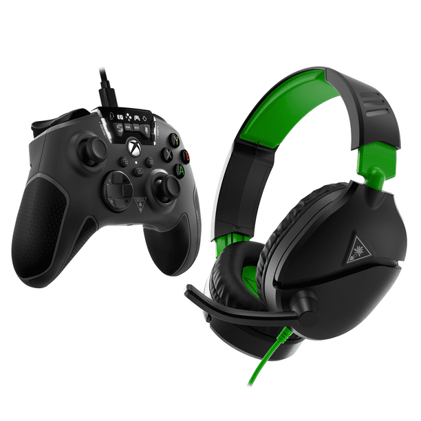 Turtle Xbox Gamers Pack Featuring Recon 70 Gaming Headset & Recon Controller with Audio Enhancements – Licensed for Xbox X, Xbox Series S, Xbox One & Windows – Black - Walmart.com