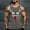 #43Dark Gray, variant on Mens Halloween Printed Personalized Fashion T-Shirt Workout Gym Muscle Tops Scoop Neck Tank