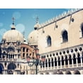 thumbnail image 2 of Coomes, Sylvia 24x20 White Modern Wood Framed Museum Art Print Titled - Venice Bokeh IX, 2 of 4