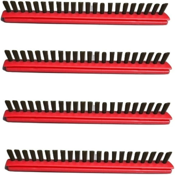 Carpet Pro Upright Vacuum Metal Brush Roll Inserts 4 Pk B012-2400B