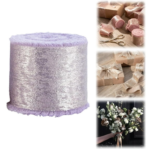 Bow Decoration Ribbon Roll Light Purple (Single) 4.5 Meters