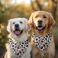thumbnail image 2 of Dog Bandana 2 Pack,Light Gray Cow Black Spot Pattern Bandanas for Dogs,Cat Bandana,Small/ Large Dog Bandana 2 Size,Dog Bandanas Girl Boy, 2 of 5