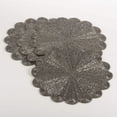 thumbnail image 3 of Saro Lifestyle Flower Design Beaded Placemat (Set of 4), 3 of 5