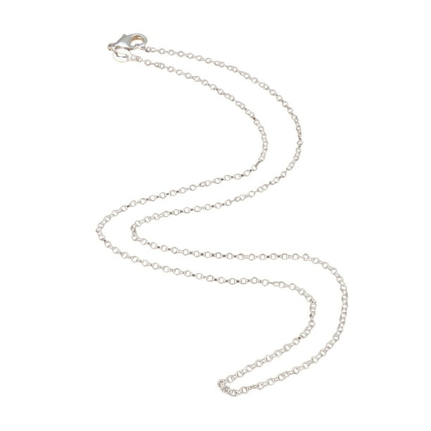 Qarigey Collar de cadena de plata ajustable estético Universal chapado en cobre DIY collares de mano mujeres hombres para colgantes joyería 16-24 Ropa, zapatos y accesorios Miscelánea 73.3 cm Qarigey AP010323-04B