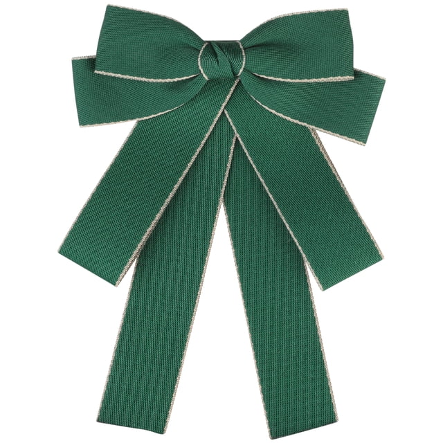 INSPIRE CHIC Lazos Pre-atados para Mujeres con Moño de Cinta Broche de Boda Fiesta Pin Corbata Verde Talla Única