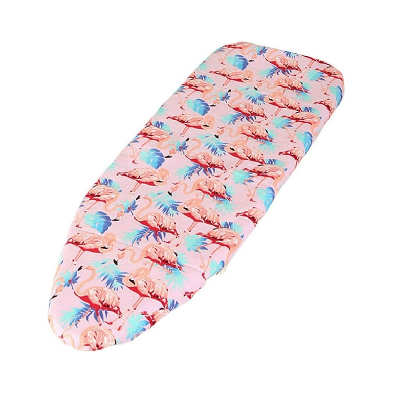 Ironing Board Cover Ironing Board Pad Replacement Heat Resistant Small Ironing Board Cover Durable Elegant Printed Pink Flamingo Little Bee Flower