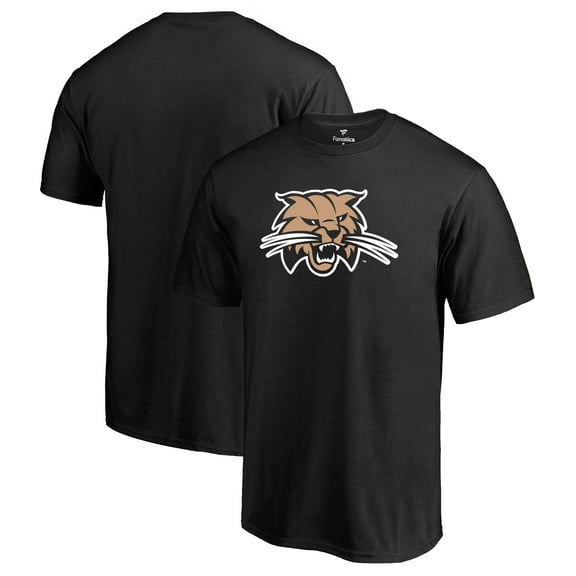 Men's Black Ohio Bobcats Primary Logo T-Shirt