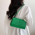 thumbnail image 5 of Bolso de mano para mujer, diseño de cocodrilo, Bolso de hombro de cuero PU, embrague (verde oliva), 5 of 5