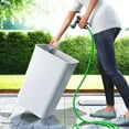 thumbnail image 6 of 13.2 Gallon White Plastic Sensor Trash Can Durable Dent-Proof 50 L Rectangular Slim Bin, 6 of 7