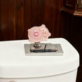 thumbnail image 4 of PP Plastic Heart-Shaped Piggy Toilet Button for Women with Long Nails, Effortless Flushing, Easy Installation, Versatile Use, 4 of 9
