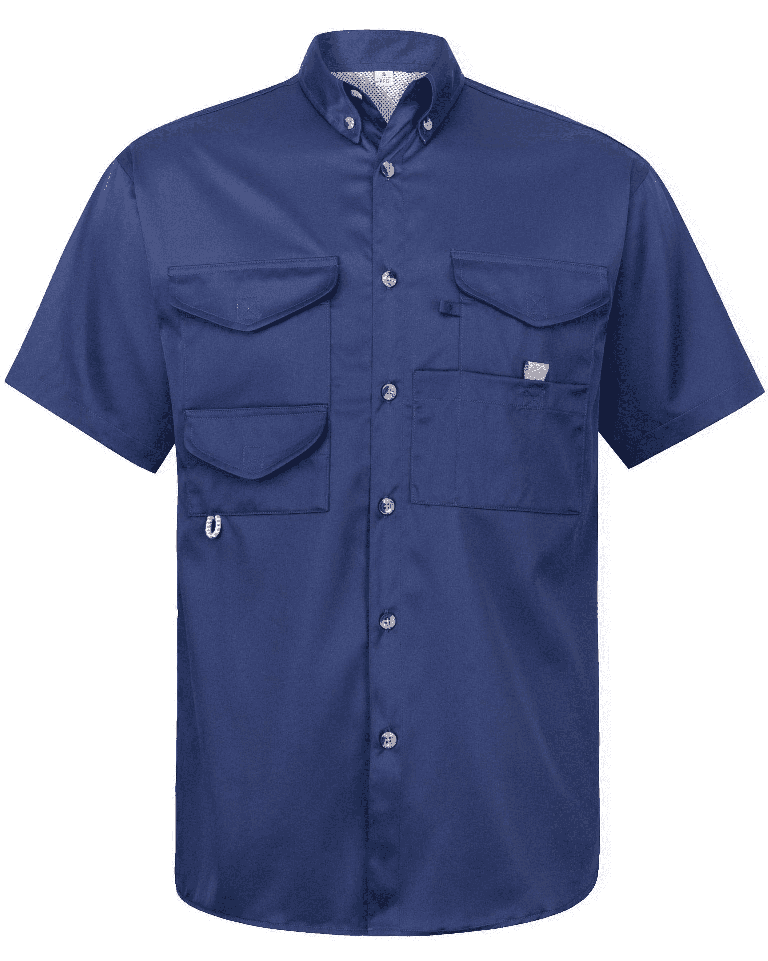 Alimens & Gentle Men's Short Sleeve Fishing Shirts with Pockets Wicking