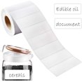 thumbnail image 5 of 1000 Etiquetas Autoadhesivas Oficina Cocina Blanca Mermelada Cocina 6x3cm XianweiShao 9024719149714, 5 of 5