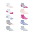 thumbnail image 2 of Pro Player Girls Low Cut Athletic Socks 10 Pack, Sizes S-L, 2 of 8