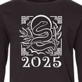 thumbnail image 4 of Inktastic 2025 Chinese New Year Snake Long Sleeve Youth T-Shirt, 4 of 5