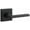 Black, variant on Baldwin Reserve PSSQUCSR190 Passage Square Lever and Contemporary Square Rose Satin Black Finish