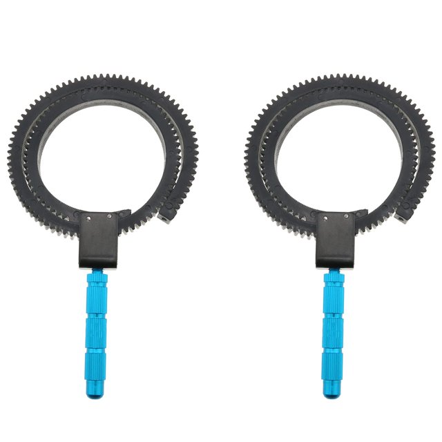 Follow Focus Ring Belt, Adjustable Manual Flexible Gear Ring Belt for DSLR Camera Follow Focus Zoom Lens