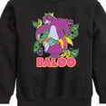 thumbnail image 3 of Disney - The Jungle Book - Baloo Stickers - Boys Crew Fleece Sweatshirt, 3 of 5