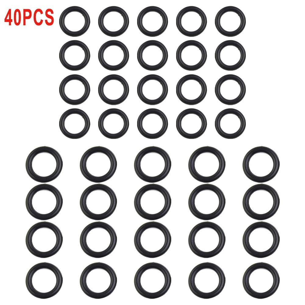 Mduoduo 40 Pcs Power Pressure Washer ORings Replacement for 1/4 inch