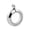 20mm, variant on Unique Stainless Steel Charm With Clear Window Unique Openable 20/25/30mm Silver Locket Pendant for Jewelry Making