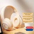 thumbnail image 6 of Wireless Over Ear Headphones, Bluetooth 5.3 with Microphone, Foldable Design and Long Battery Life, for Work, Study, and Commuting, 6 of 9