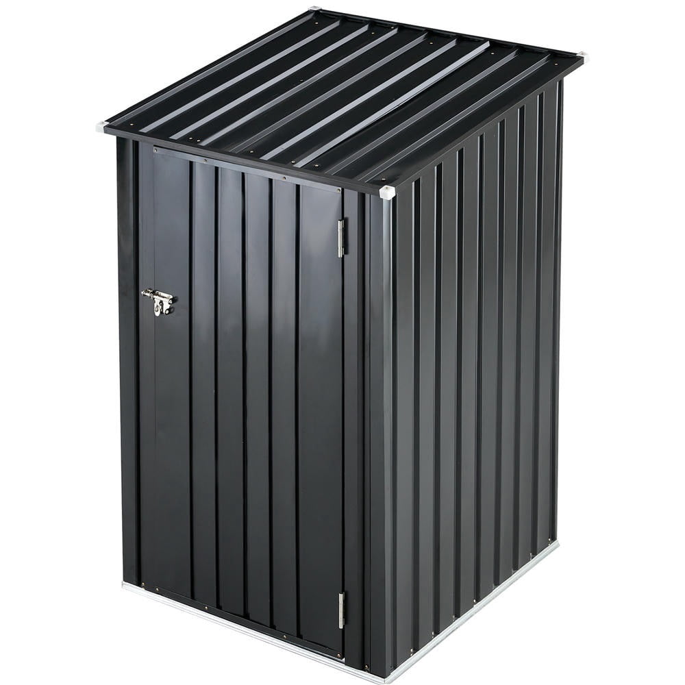 Barara King Outdoor Sheds, Outdoor Storage Tool House,Outdoor Storage Shed, 3 x 3 FT Metal Steel Garden Shed with Single Lockable Door