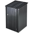 thumbnail image 4 of Barara King Outdoor Sheds, Outdoor Storage Tool House,Outdoor Storage Shed, 3 x 3 FT Metal Steel Garden Shed with Single Lockable Door, 4 of 13