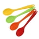 thumbnail image 3 of 4pcs cucharas de silicona cucharas de sopa para cocinar cucharas de ensalada cucharas (color surtido), 3 of 5