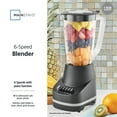 thumbnail image 3 of Mainstays 500 W 6-Speed Blender With 48 oz/1.5 L Jar , Black, 3 of 12