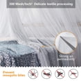 thumbnail image 3 of Mosquitera, mosquitera para cama, mosquitera para cama doble con anillo de tensión extra grande para el hogar, incluso cuando viaja, mosquitera en forma de caja para acampar, hogar, jardín (M), 3 of 4