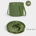 thumbnail image 6 of VANLOFE Camping & Hiking Collapsible Bucket Camping Water Storage Container Folding Bucket Portable Leak-Proof Folding Foot Tub Washbasin Travel Hiking Fishing Gardening, 6 of 7
