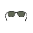 thumbnail image 4 of Ray-Ban Andy Sunglasses for Women and Men with UV Sun Protection, Dark Green/Matte Black, Size 55, 4 of 7