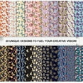 thumbnail image 2 of Soimoi 40 Pcs Cotton Fabric Squares Bundles Charm Packs for Quilting, Fat Quarter Layer Cakes, Fabric Scraps for Crafts,Precuts Quilt Squares 5 x 5 inches, DIY Fabric Bundle - Japanese Serenity, 2 of 8