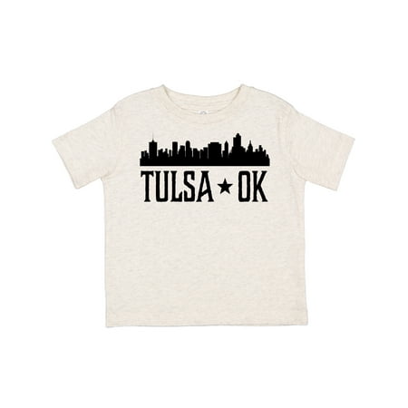 

Inktastic Tulsa Oklahoma City Skyline Gift Toddler Boy or Toddler Girl T-Shirt