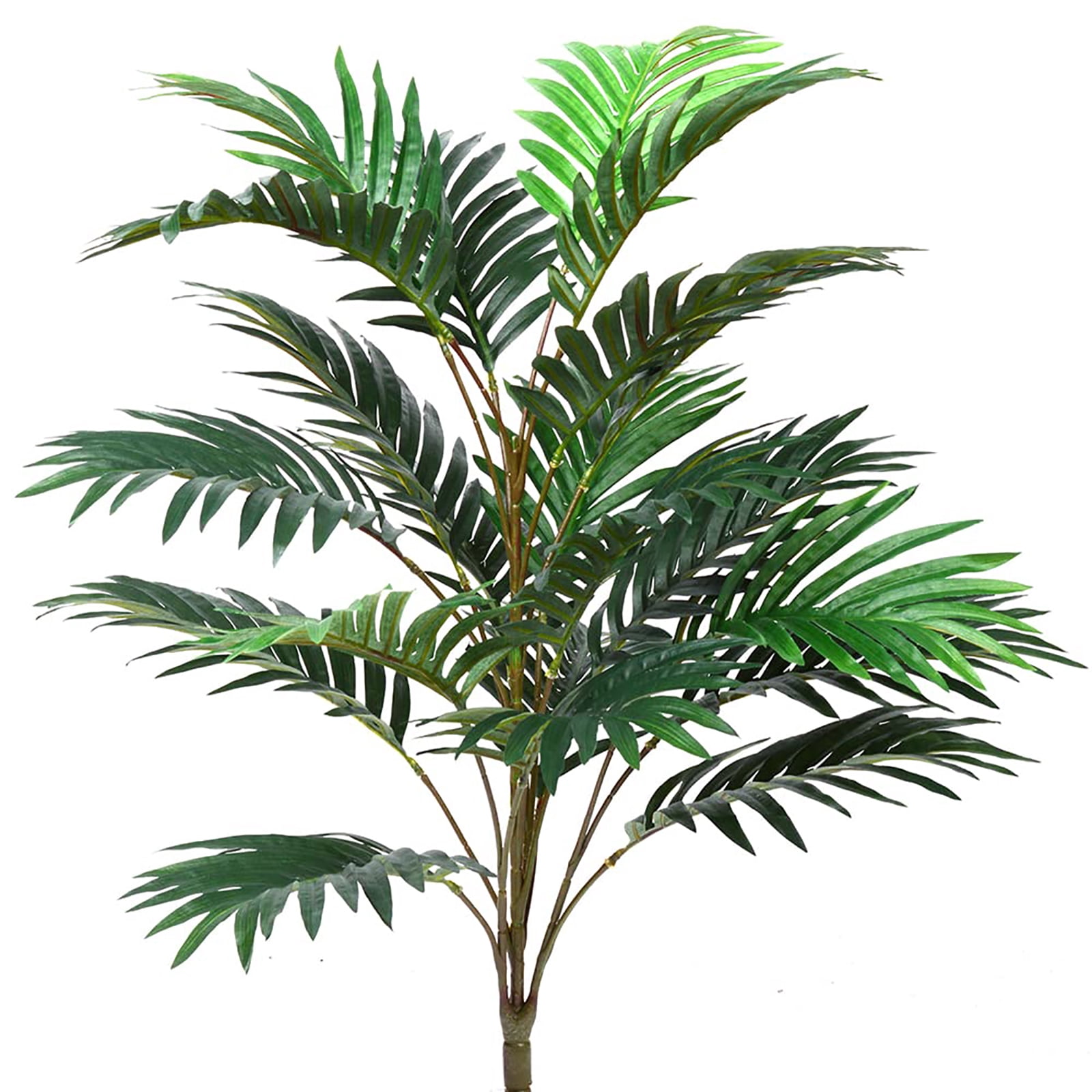 Artificial Palm Tree 30" Faux Tropical Plants Palm Leaves for Party