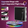 thumbnail image 3 of FOOTIELD 360 Photo Booth Machine with 23.6-Inch Ring Light, APP Remote Control, and Custom Logo for Parties, 3 of 7