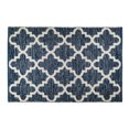 thumbnail image 3 of DII 48x72" Modern Cotton Perfect Lattice Hand-Loomed Rug in Blue, 3 of 10