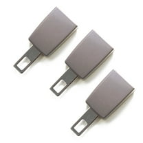 3-pack Mini Seatbelt Extension - Raises buckle by 3" - Type B, Gray - E4 Safety Certified - Click & Go!