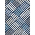 thumbnail image 2 of Addison Rugs Chantille Indoor/Outdoor Transitional Geometric Navy Machine Washable Rectangle Rug, 3' x 5', 2 of 8