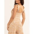 thumbnail image 5 of Jessica Simpson Women's and Women's Plus Jolie Tiered Jumpsuit, Sizes XS-4X, 5 of 6