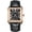 Rose Gold Black, variant on Men's Watches Casual Retro Rectangular Waterproof Dress Analog Quartz Wrist Watch for Men Business Sports Gift Wristwatch Roman Numeral Leather Strap Watch with Auto Calendar Window