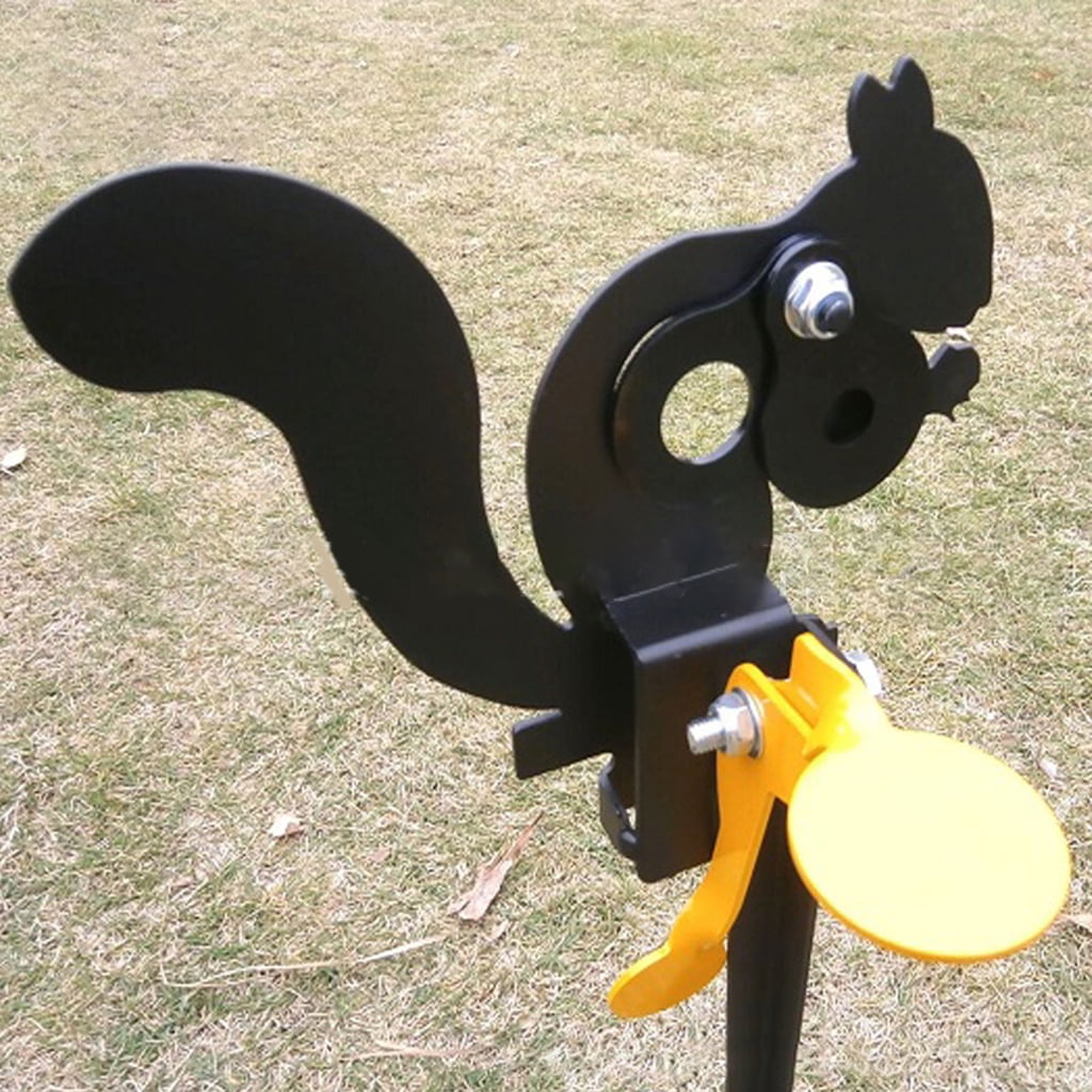 ZPAQI Metal Resetting Targets Lawn Stake Air Rifles Practice Targets Adjustable