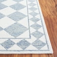 thumbnail image 3 of SAFAVIEH Ebony Mercia Diamond Area Rug, Blue/Ivory, 9' x 12', 3 of 10