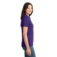 thumbnail image 3 of Port Authority Women's Heavyweight Cotton Pique Polo. L420, 3 of 6
