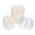 thumbnail image 6 of Raindrops 10 Sets Baking Products For Cupcakes And Muffins Paper Baking Cases Cake Holders With Lids Cupcakes Containers Paper Baking Cups For Cupcakes, 6 of 8