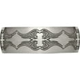 thumbnail image 3 of Titanium Brushed Laser Design 8mm Band (Size 12.5) Made In China tb26a-12.5, 3 of 5