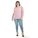 thumbnail image 5 of Blusa de mangas con relieve Roman Fashion Tallas Extras 5107 Rosa 40, 5 of 6