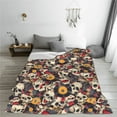 thumbnail image 5 of Honeii rock Skull record artist Print Fleece Blanket - Throw Blanket for Bed, Sofa, Couch, Camping, and Travel , Microplush Ultra Soft Warm Blanket-40"x30", 5 of 7