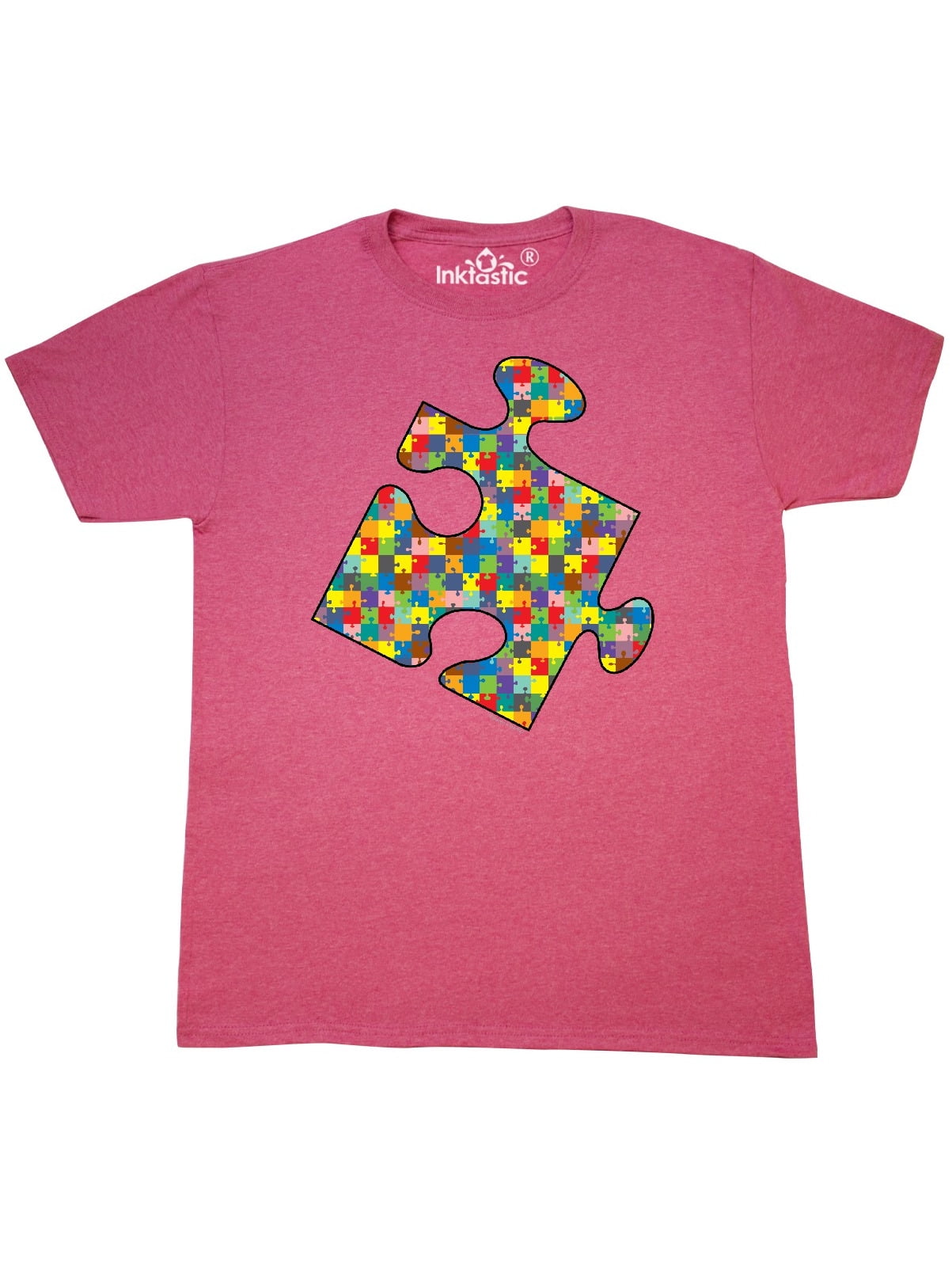 INKtastic Jigsaw Patterned Jigsaw Piece TShirt