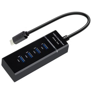USB HUB,4 Port USB 3.0 HUB Fast Data Transfer USB Hub Extender Extension Connector